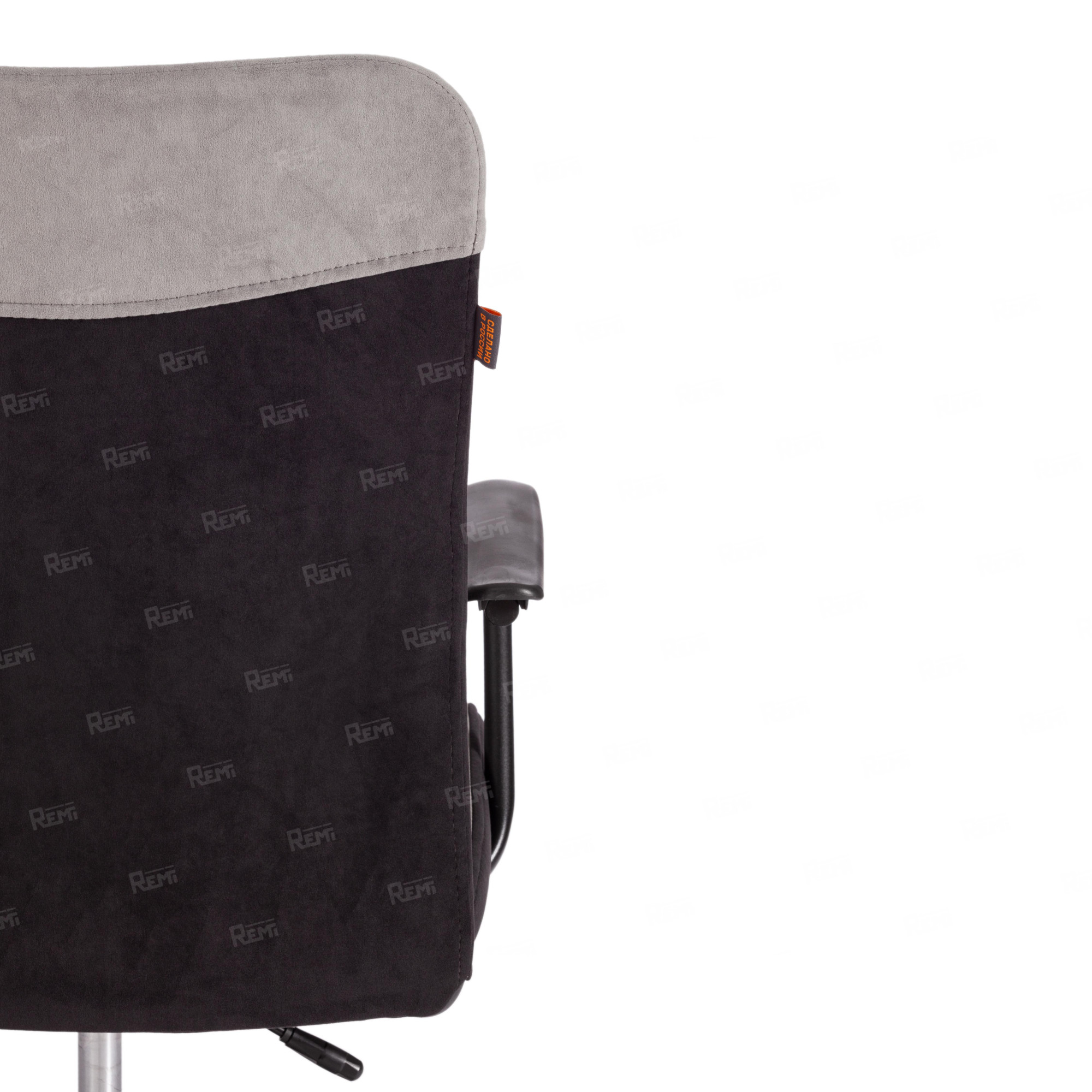 Кресло FLY Черный/Серый, Флок (арт. 20538)