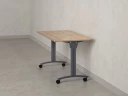 Стол складной, мобильный 1000x700x750 RM011-10x7 Дуб Юстус/Серый