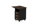 BRL RB089-73х60R Тумба приставная правая 730х600х740 Венге/Черный