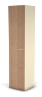 Шкаф узкий, RAC055 высокий, универсальный 45,1x44,8x198,2см Акация Шеффилд/Кашемир, Серия Аккорд / Accord. Серия Аккорд / Accord. Серия Аккорд / Accord