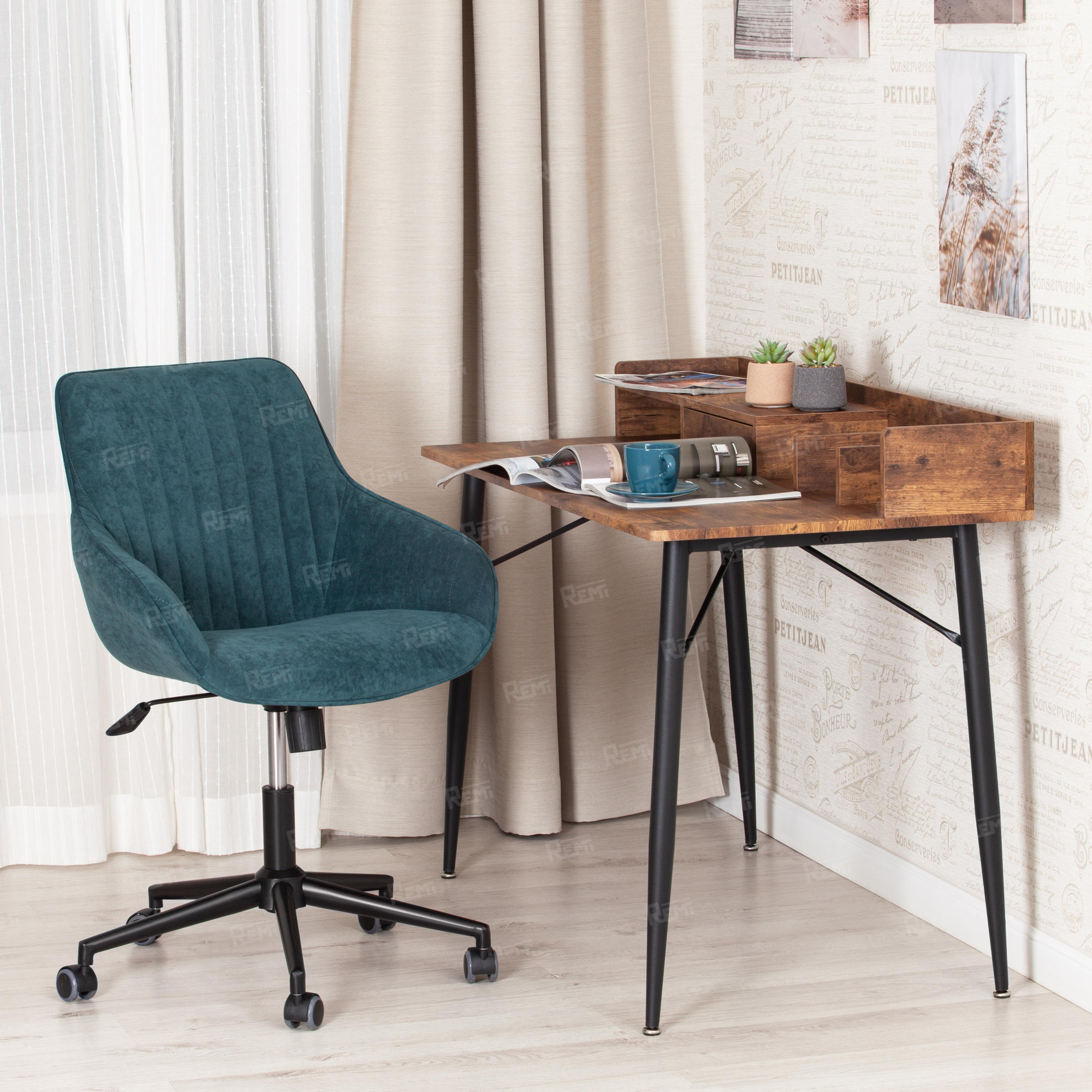 Кресло DUBLIN Малахит/Малахит, Велюр (арт. 19269)