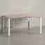 Стол угловой, экран металл, П-опора, правый 1400x800/1000x750, RM058-14x8-10 Дуб Маувелла/Белый