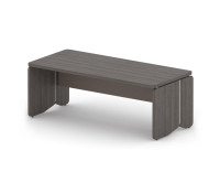 Стол руководителя RACR001 200x90x75 Дуб Термо/Серый камень, Серия Аккорд Директор | Accord Director
