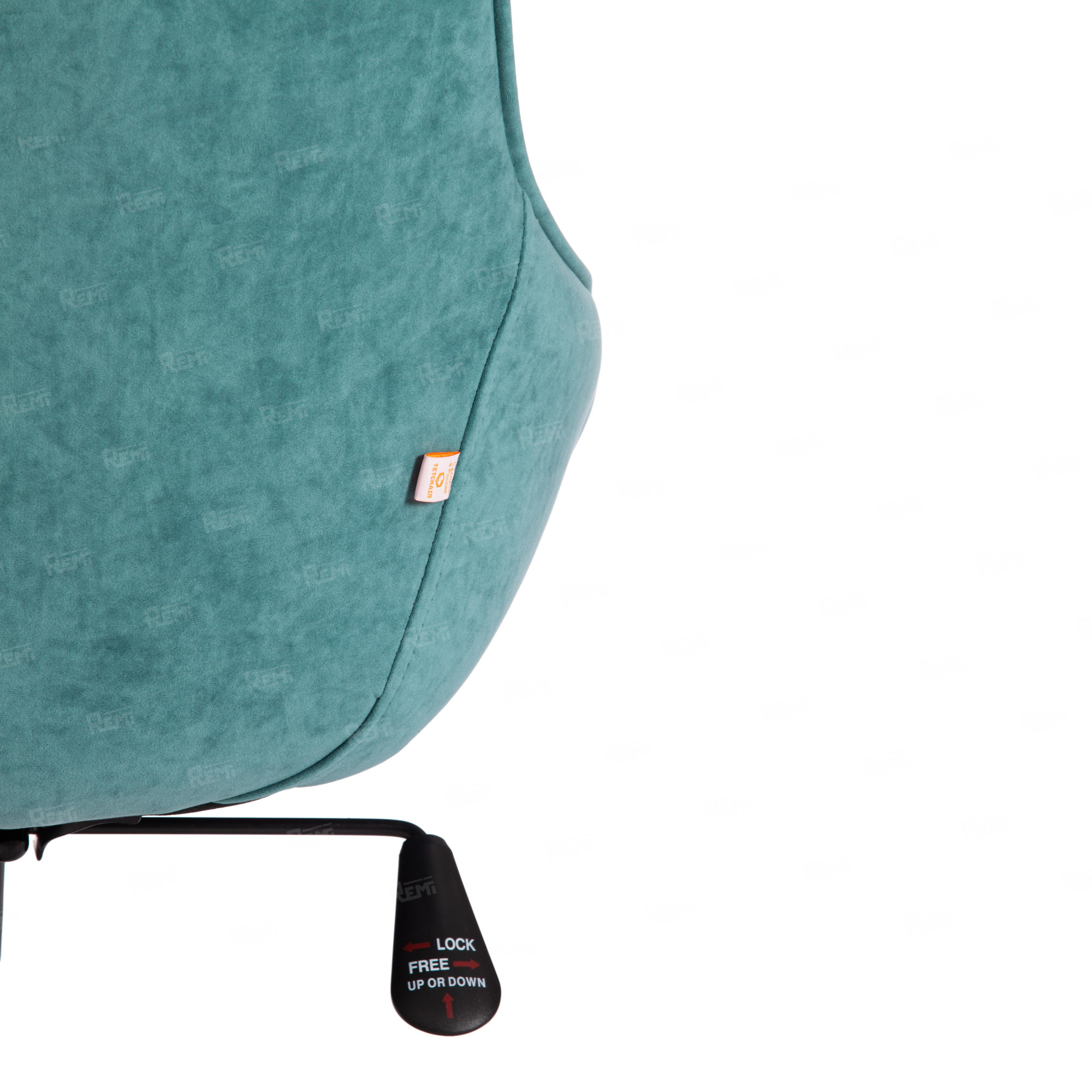 Кресло DUBLIN Бирюзовый/Бирюзовый, Велюр (арт. 19347)