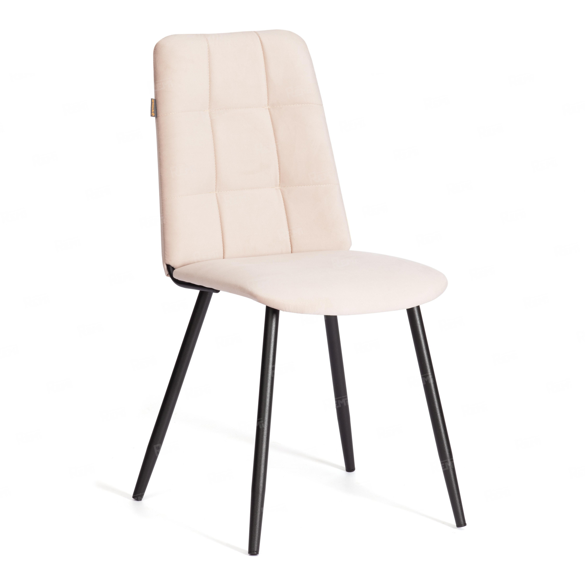 Стул обеденный Asti Бежевый/Бежевый, Флок (арт. 24805)