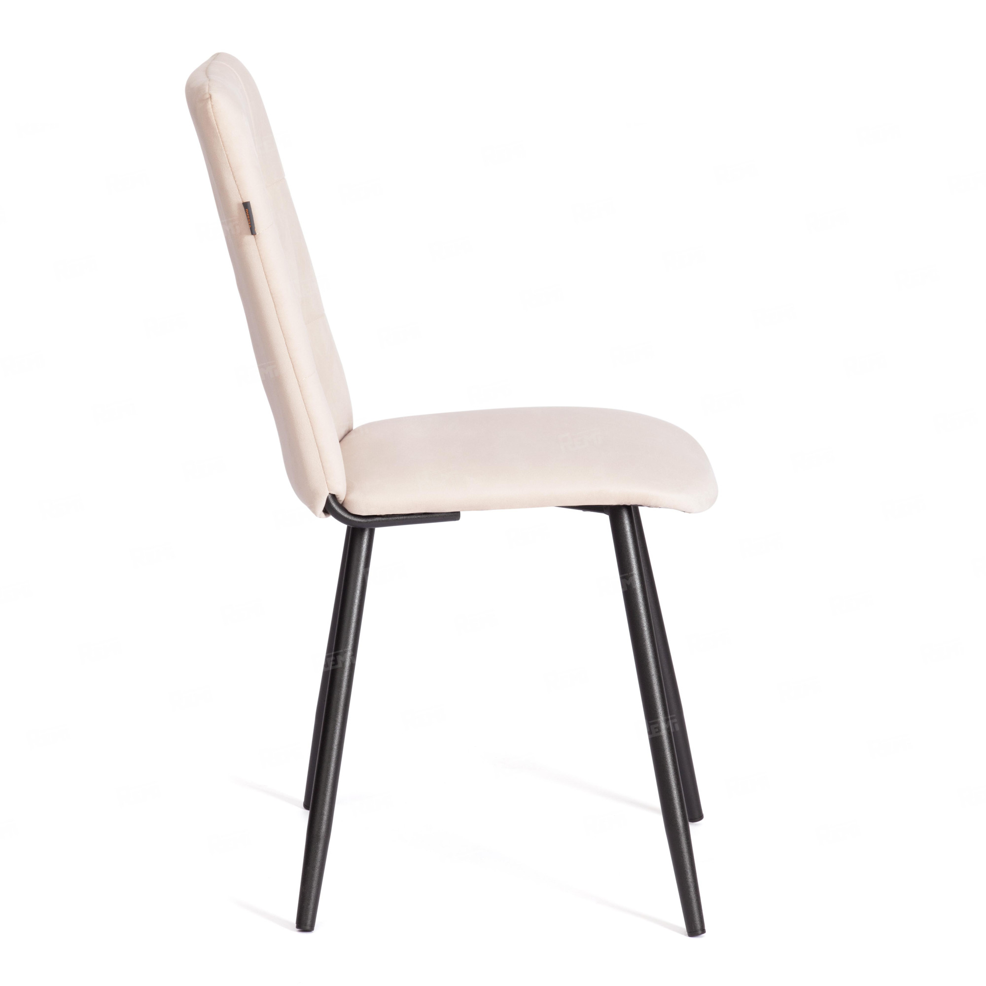 Стул обеденный Asti Бежевый/Бежевый, Флок (арт. 24805)