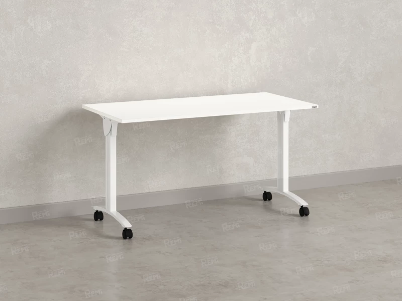 Стол складной, мобильный 1200x600x750 RM011-12x6 Белый/Белый