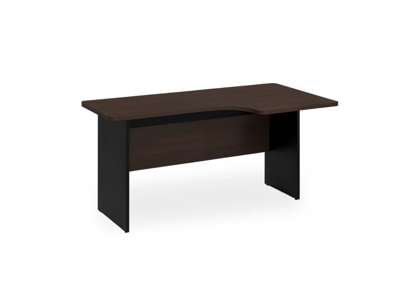 BRL RB085-160х95R Угловое рабочее место правое 1600х950х740 Венге/Черный