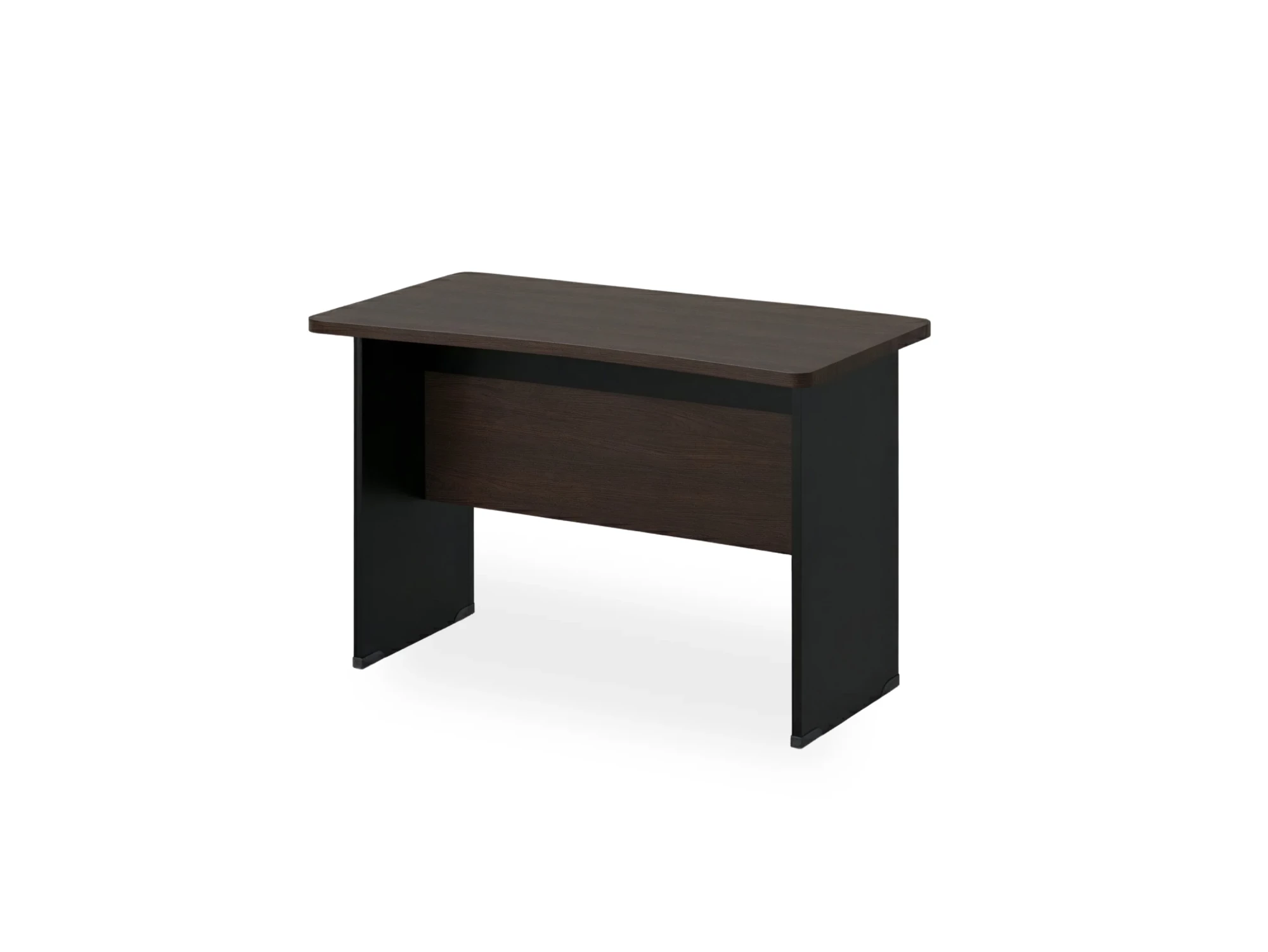 BRL RB002-100х85 Стол прямой с вогнутой столешницей 850 мм 1000х850х740 Венге/Черный