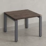 Журнальный стол с полкой 900x700x550 RM183-9x7 Дуб Апрельский шоколад/Серый