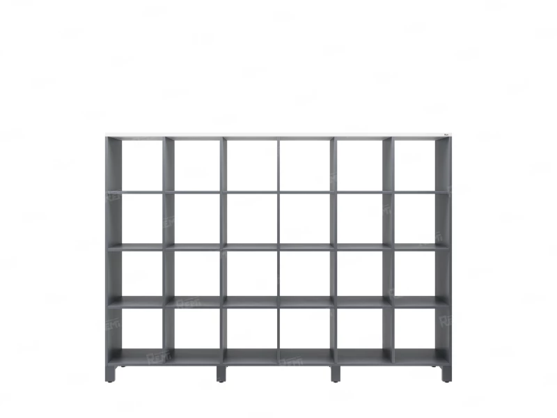 Стеллаж, 24 ячейки 2250х370х1620 RM141-225x37 Серый/Серый