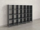 Стеллаж, 24 ячейки 2250х370х1620 RM141-225x37 Серый/Серый