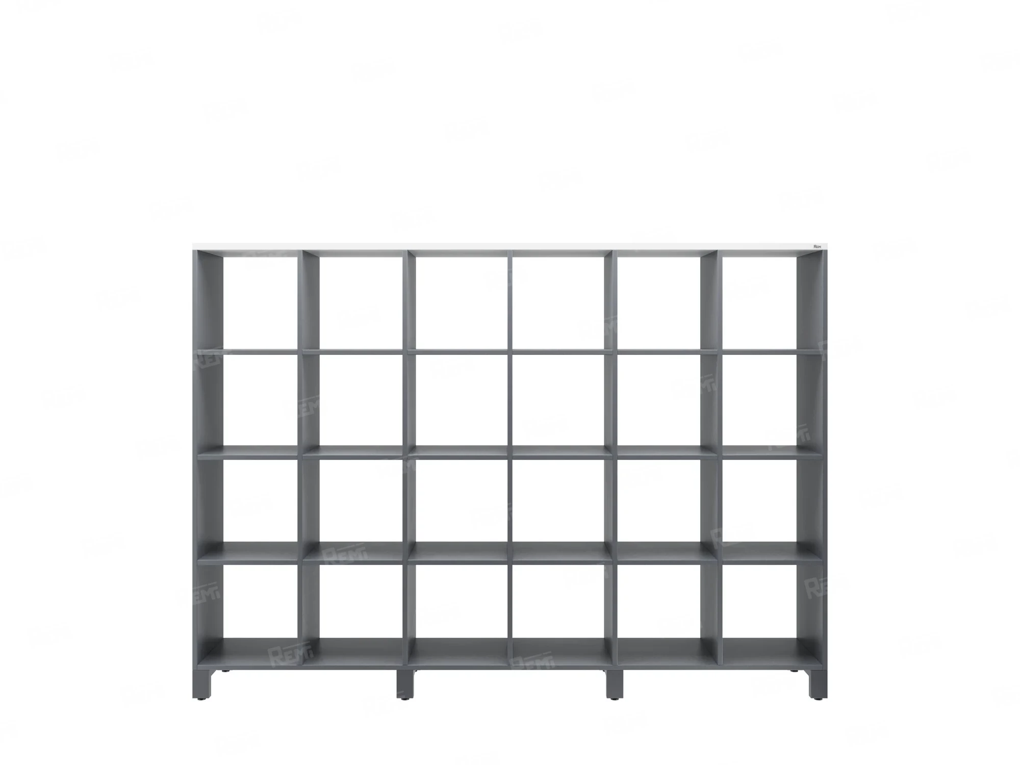 Стеллаж, 24 ячейки 2250х370х1620 RM141-225x37 Серый/Серый