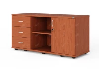 Тумба RLG023 4 ящика 120x45x60 Орех Итальянский, Серия ЛАЙТ | LIGHT