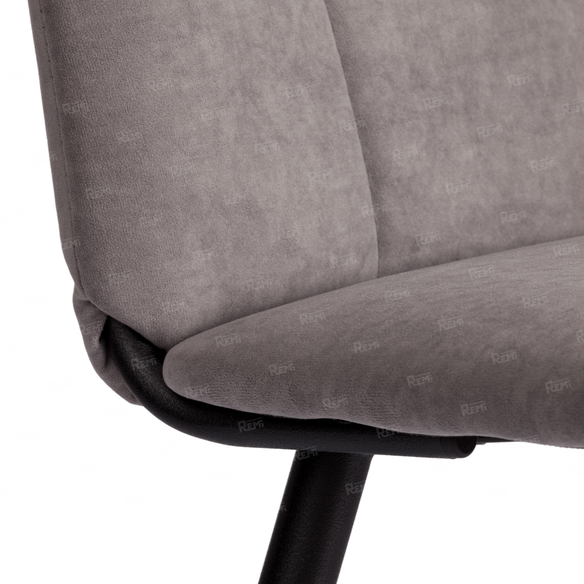 Стул обеденный Asti Серый/Серый, Флок (арт. 24807)