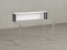 Надстройка для стола 800x200x300 RM208-80x40 Белый/Серый