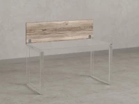 Экран-перегородка ЛДСП 1200x16x400 RM206-120x40 Дуб Маувелла