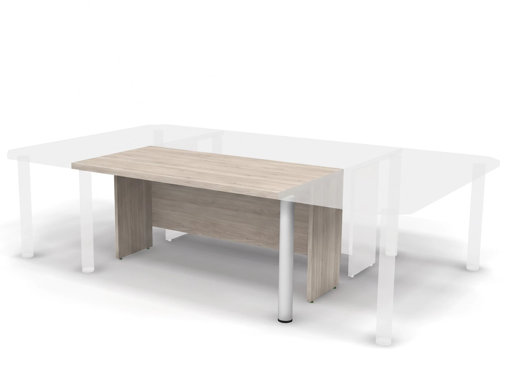 Элемент конфернц RACR010 стола (без опор) 150,5x80x75 Сосна Аланд, Серия Аккорд Директор | Accord Director. Серия Аккорд Директор | Accord Director. Серия Аккорд Директор | Accord Director