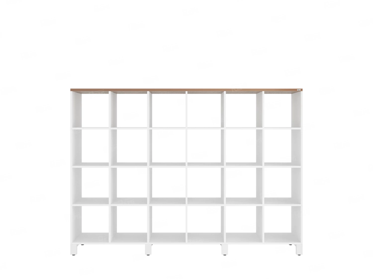 Стеллаж, 24 ячейки 2250х370х1620 RM141-225x37 Дуб Юстус/Белый