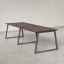 Cтол для переговоров, на A-обазном каркасе 2200x1200x750 RM083-220x120 Дуб Апрельский шоколад/Серый