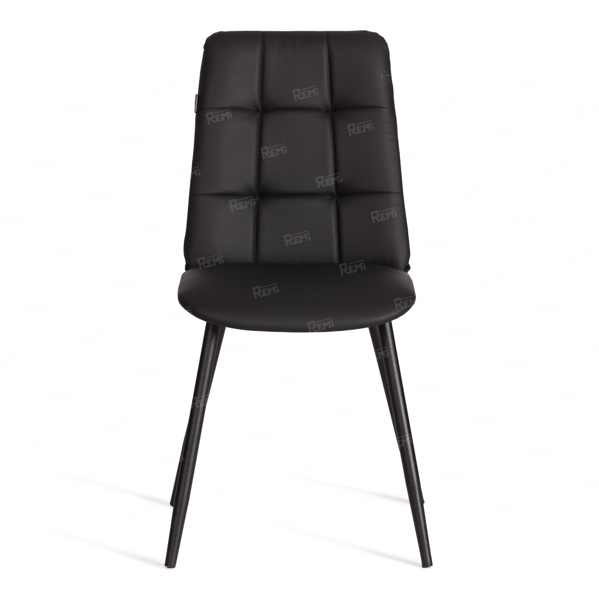 Стул обеденный Asti Черный/Черный, Экокожа (арт. 24843)