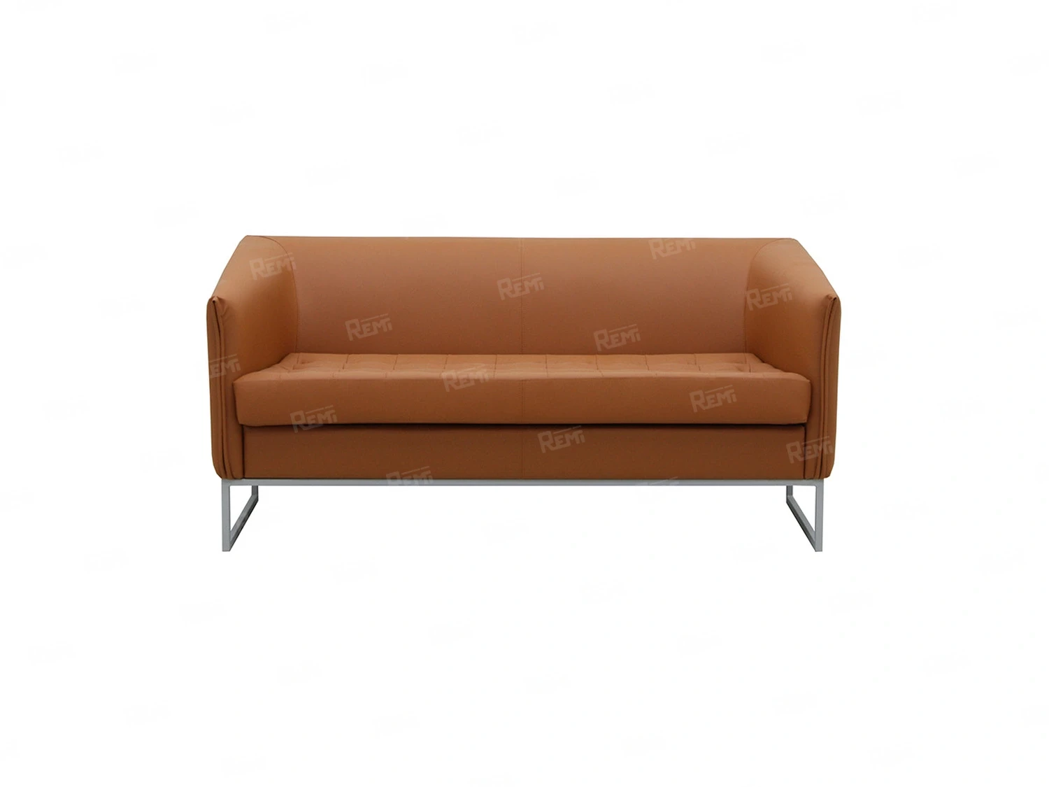 Диван Лиз на 2 места цвет Коричневый