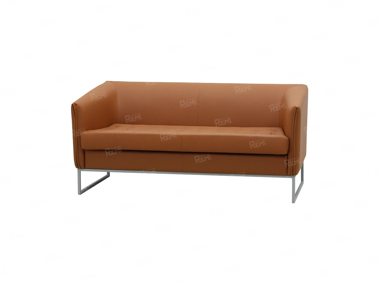 Диван Лиз на 2 места цвет Коричневый