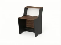 BRL RB084-120х82 Модуль прямой высокий 1200х822х1175 Орех Вармия/Черный