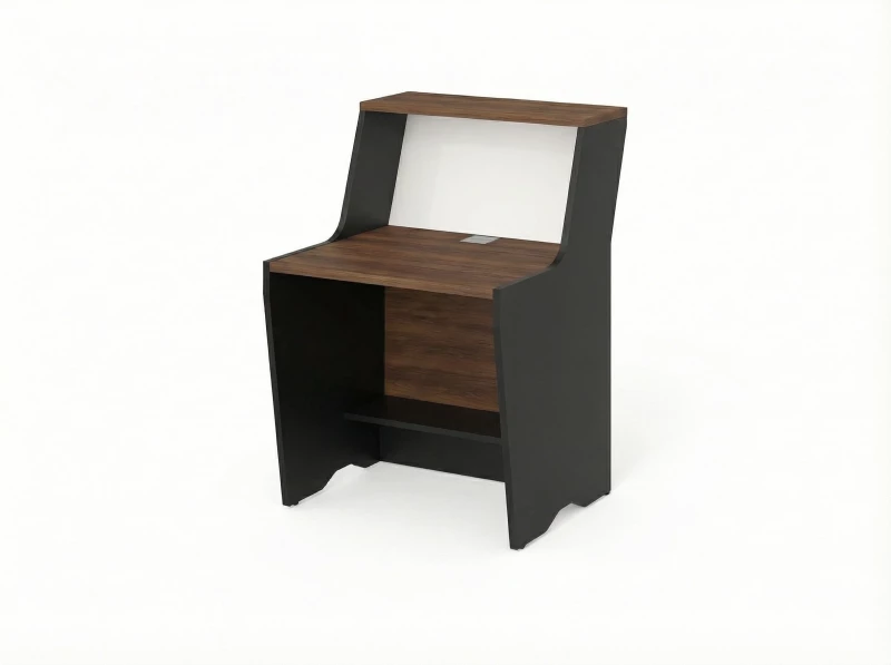 BRL RB084-120х82 Модуль прямой высокий 1200х822х1175 Орех Вармия/Черный