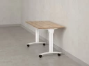 Стол складной, мобильный 800x600x750 RM011-8x6 Юстус/Белый