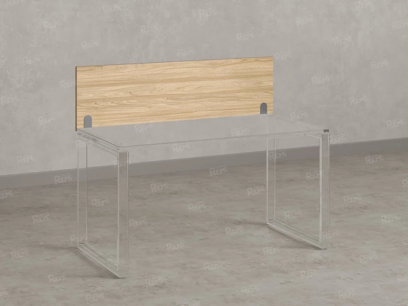 Экран-перегородка ЛДСП 1200x16x400 RM206-120x40 Вяз Швейцарский