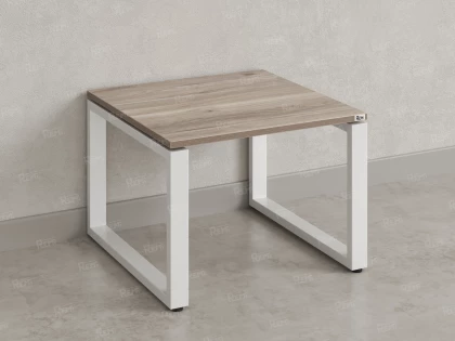 Журнальный стол с полкой 1200x600x550 RM182-12x6 Дуб Маувелла/Белый