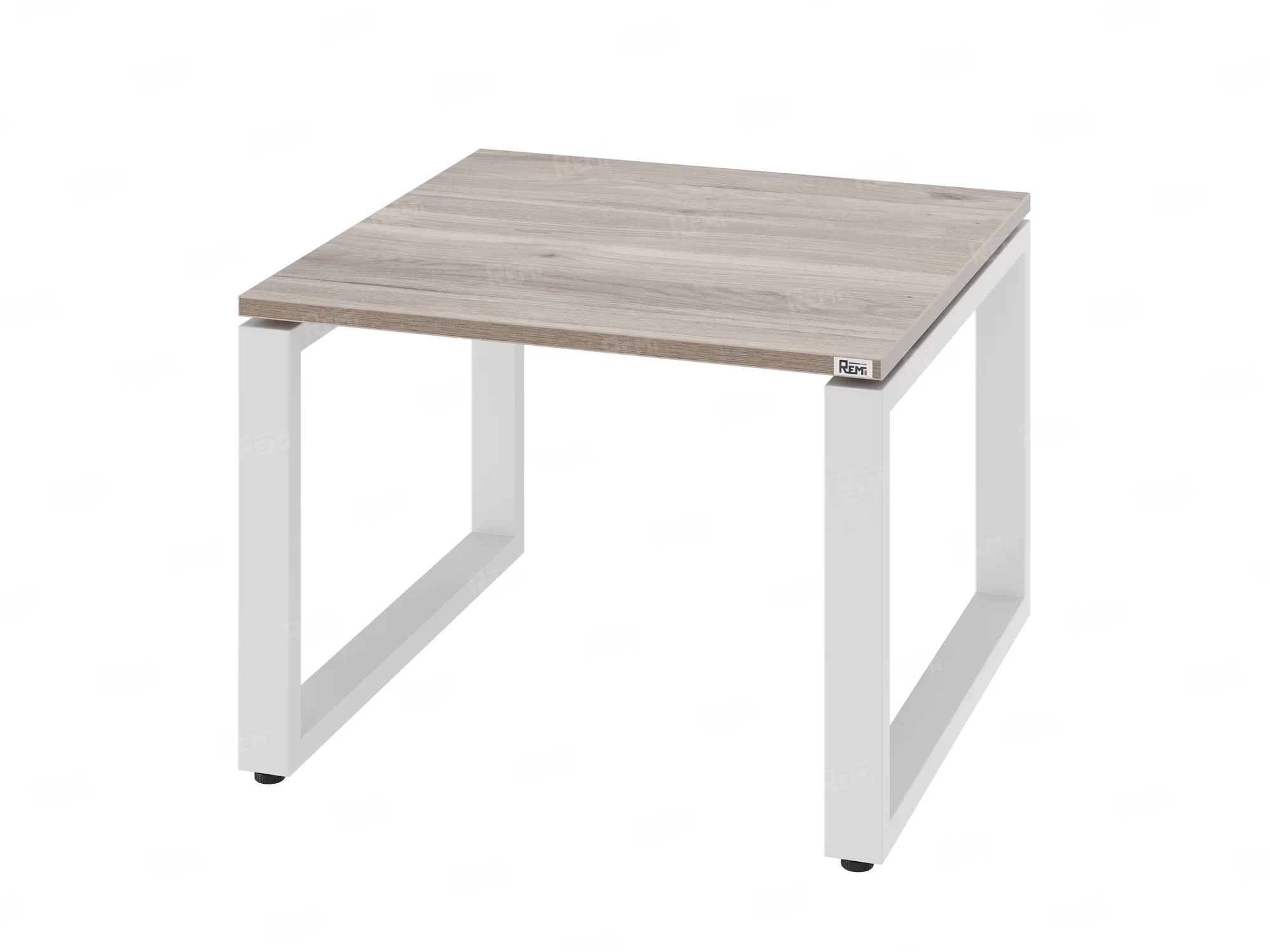 Журнальный стол с полкой 1200x600x550 RM182-12x6 Дуб Маувелла/Белый