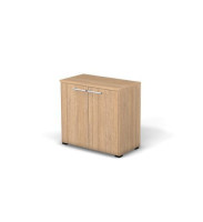 Шкаф RS044 закрытый з/с лдсп 79x44x74 см Швейцарский вяз, Серия Смарт | Smart