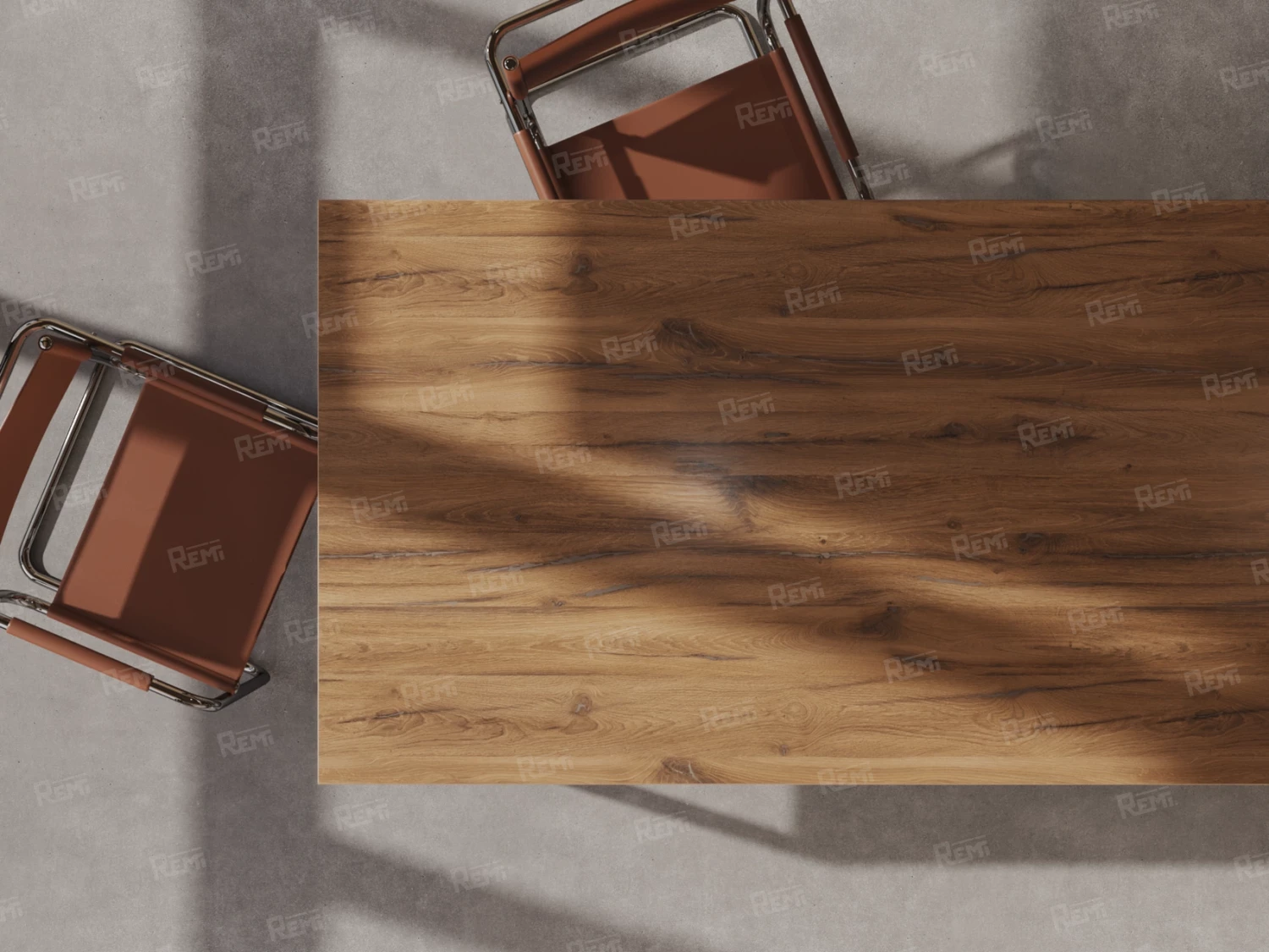 Шкаф низкий распашной, 2 уровня 900x420x850 RM147-90x42 Дуб Юстус/Серый