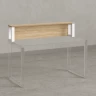 Надстройка для стола 800x200x300 RM208-80x40 Вяз Швейцарский Светлый/Белый