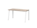 Стол прямой на Л-образных опорах 2000x600x750 RM004-20x6 Дуб Маувелла/Белый