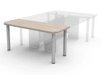 Элемент конфернц RACR011 стола (без опор) 70x175,5x75 Сосна Аланд, Серия Аккорд Директор | Accord Director
