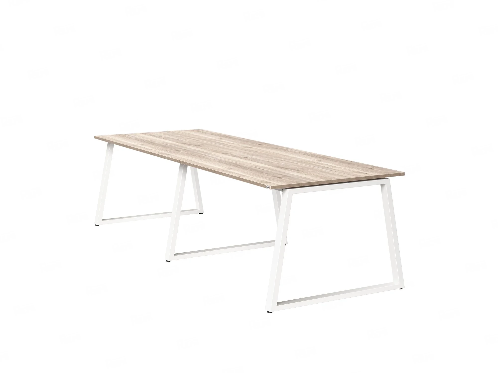 Cтол для переговоров, на A-обазном каркасе 2200x1200x750 RM083-220x120 Дуб Маувелла/Белый