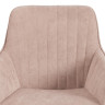 Кресло DUBLIN Бежевый/Бежевый, Велюр (арт. 19961)