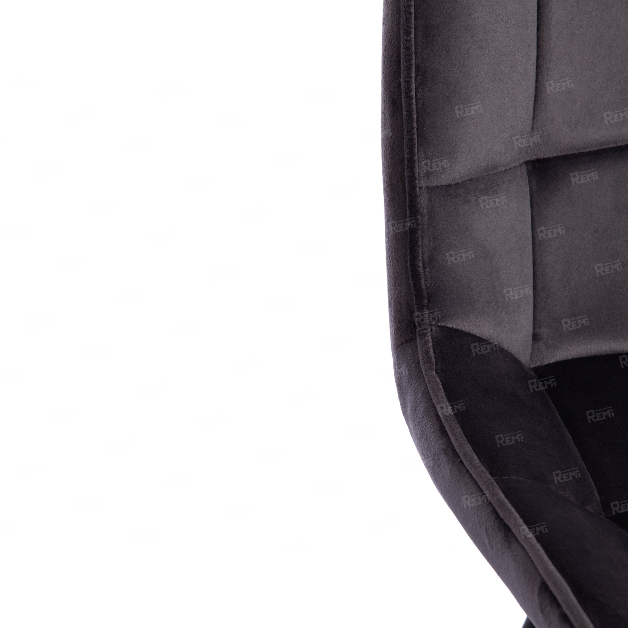 Стул ABRUZZO ( mod. 8060 ) Серый/Серый, Велюр (арт. 19106)