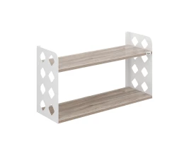 Полка настенная 900x300x500 RM192-90x30 Дуб Маувелла/Белый