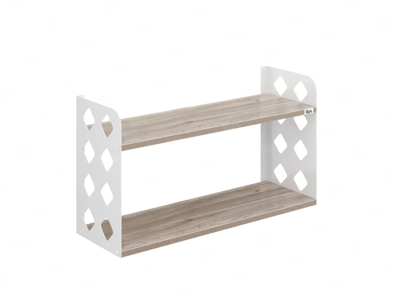 Полка настенная 900x300x500 RM192-90x30 Дуб Маувелла/Белый