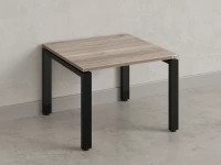 Журнальный стол с полкой 900x700x550 RM183-9x7 Дуб Маувелла/Черный