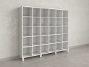 Стеллаж, 30 ячеек 2250х370х1980 RM143-225x37 Белый/Белый