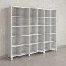 Стеллаж, 30 ячеек 2250х370х1980 RM143-225x37 Белый/Белый