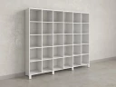 Стеллаж, 30 ячеек 2250х370х1980 RM143-225x37 Белый/Белый