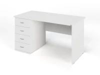 Однотумбовый стол RLG008 140x70x75 Белый, Серия ЛАЙТ | LIGHT