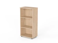 Стеллаж RLG025 2 полки 700х350х1130 Дуб Сонома, Серия ЛАЙТ | LIGHT
