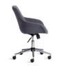 Кресло DUBLIN хром Графит/Графит, Вельвет (арт. 24322)